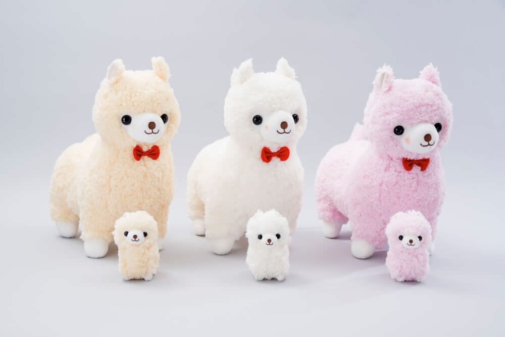 アルパカぬいぐるみ もふもふ